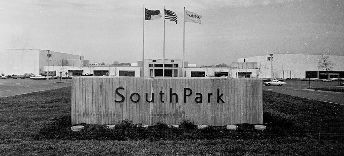 South Park Mall in the 80's  - Charlotte over the Years