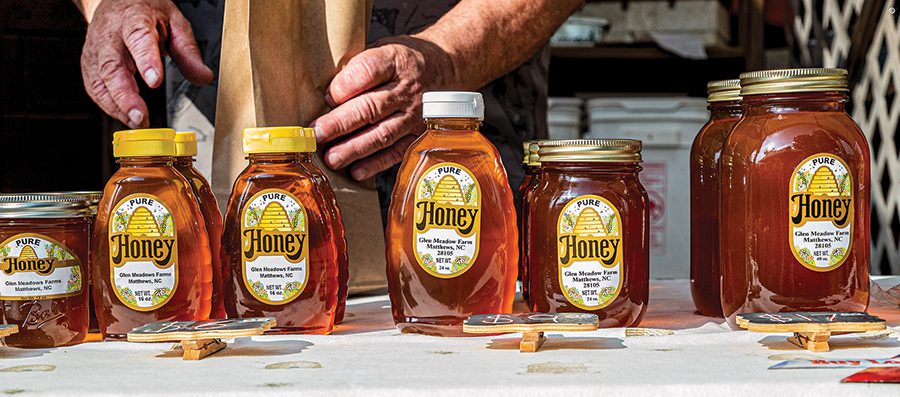 Honey from Matthews Community Farmers' Market