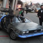 Patron finds a time machine.