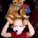 Sadie Chahulski with her new friend Molly.