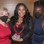 Ebonee Bailey with friends.