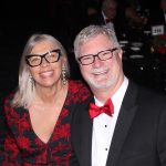 Riley Fields and wife.