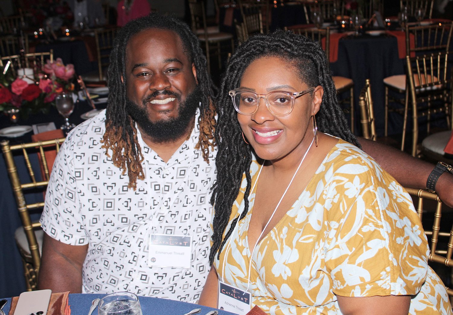 Emmanuel Threatt and Adrienne Threatt. - SouthPark Magazine