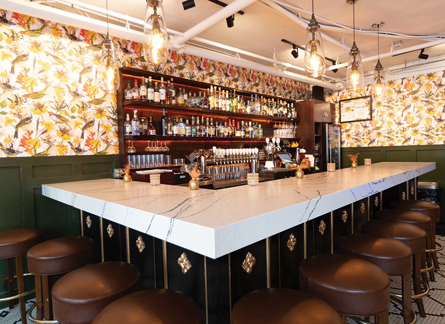 A look at the bar inside Ever Andalo