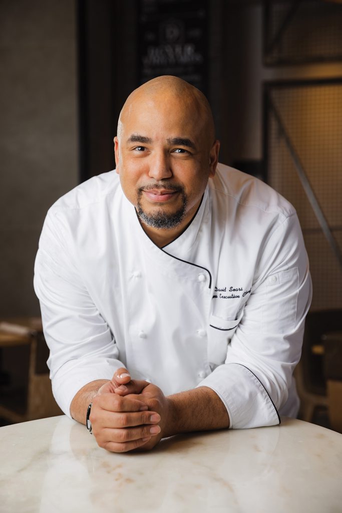 Chef David Sears, who is the new executive chef at Charlotte Marriott Center City.