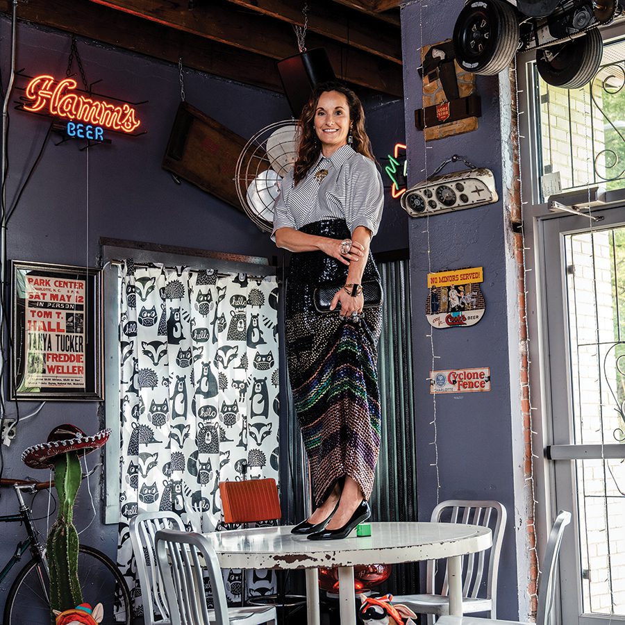 Michlene Daoud Healy photographed at The Tipsy Burro for SouthPark magazine's IT List.