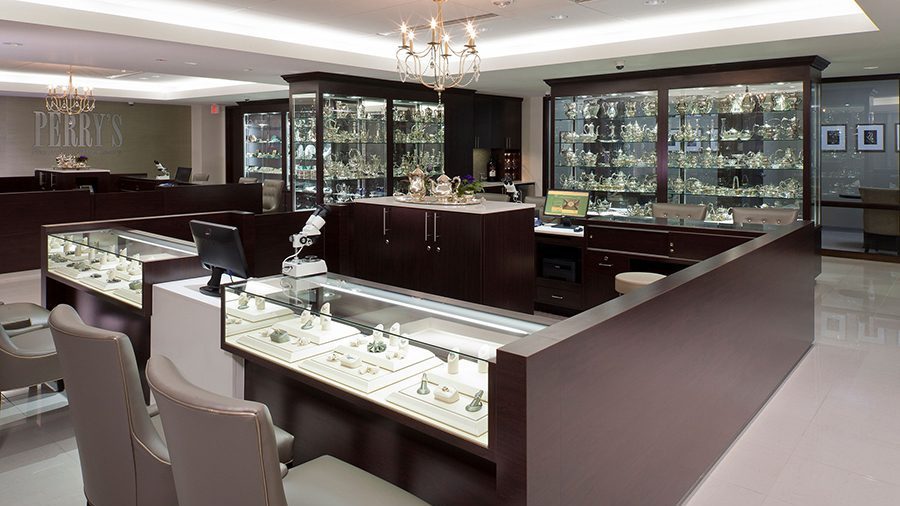 Showroom at Perry's Diamonds & Estate Jewelry in SouthPark.