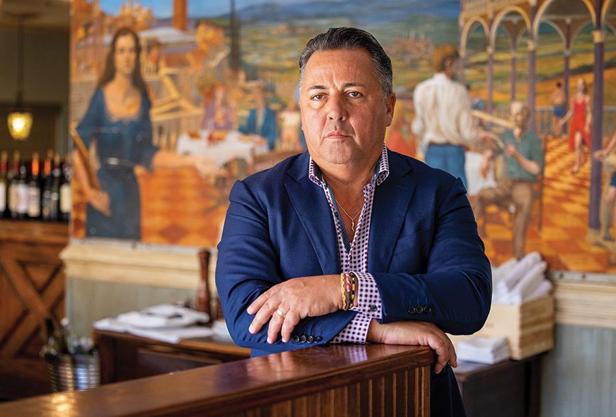Charlotte restaurateur Augusto Conte who owns Toscana, Luce, Mezzanote and Via Roma restaurants. 