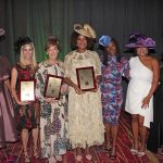 Group photo with speakers and winners.