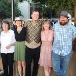 Group photo of artists.