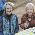 Cynthia Moreno and Pat Vizer.