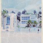 Santa Monica Beachfront – Vintage Postcard