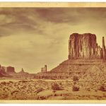 American Southwest Landscape Retro Postcard