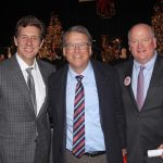 Peter Pappas, Pat McCrory and Jubal Early.