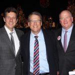 Peter Pappas, Pat McCrory and Jubal Early.