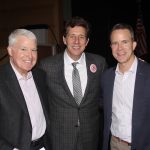 Steve Luquire, Peter Pappas and patron.