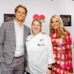 Greg and Kara Olsen with Steak 48 Executive Chef Heather King 1