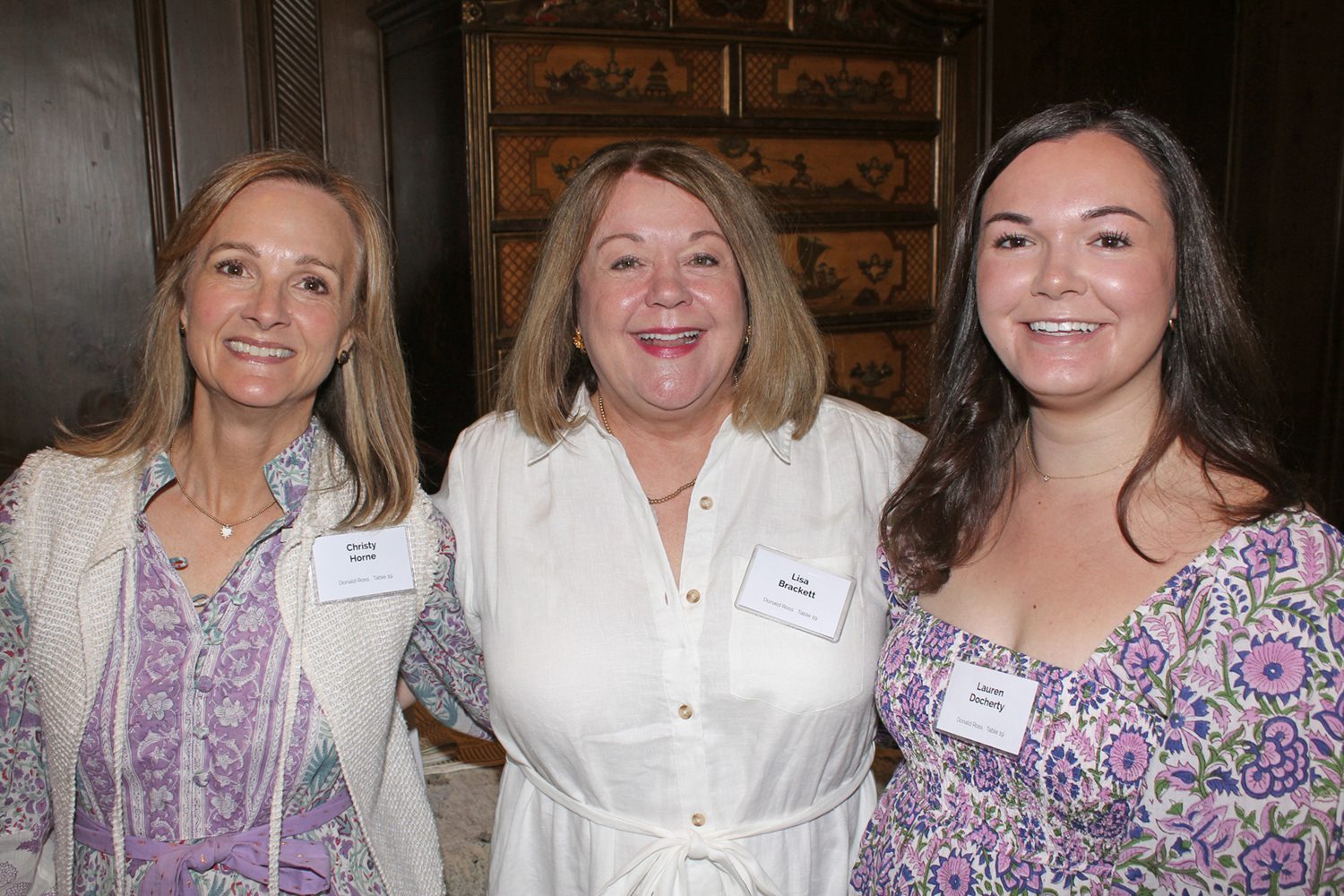 Christy Horne, Lisa Brackett and Lauren Docherty. - SouthPark Magazine