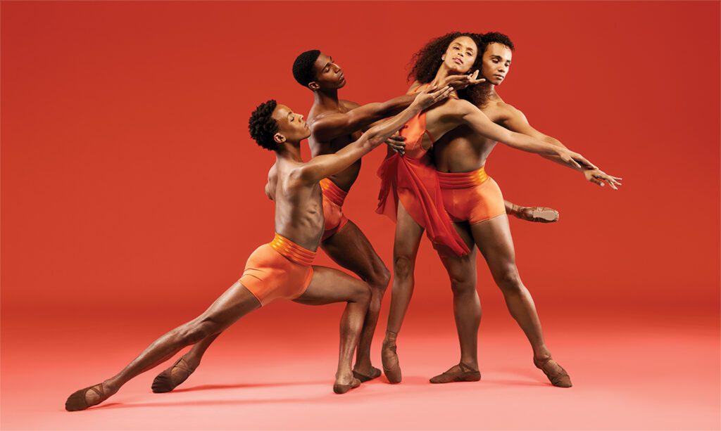 Dancers from the Dance Theatre of Harlem.