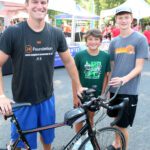 Matt Pilz, Dylan Kerr and Cayden Pilz.