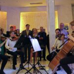 String quartet takes center stage.