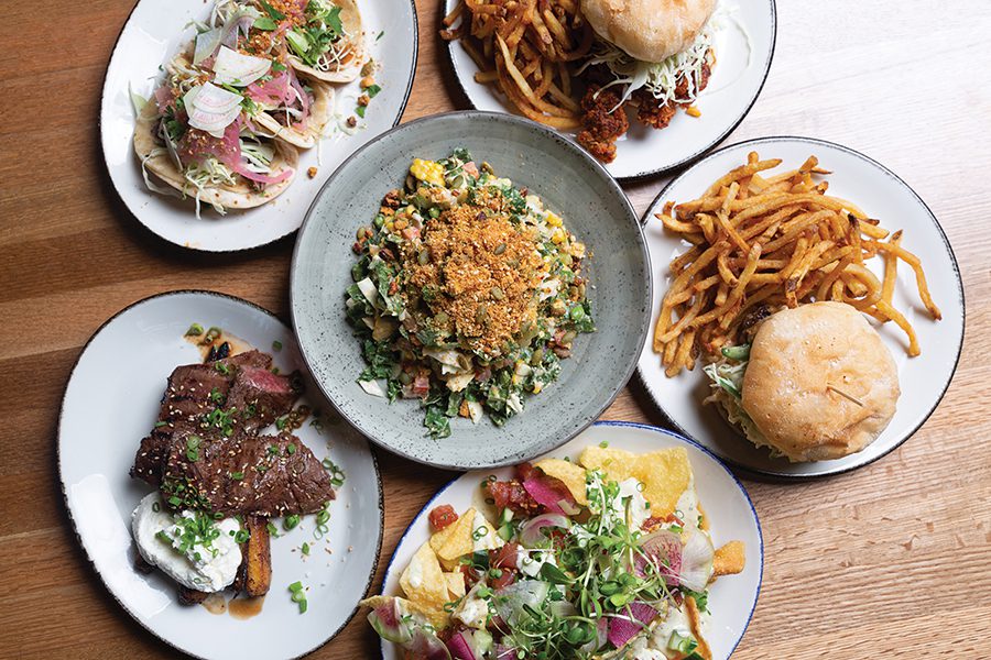 Menu items at Suffolk Punch SouthPark