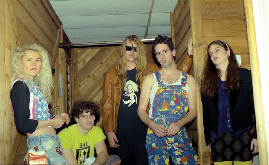 Hope Nicholls, Clay Richardson, Errol Stewart, Aaron Pitkin and Danna Pentes. Photograph by Lis Winkler.