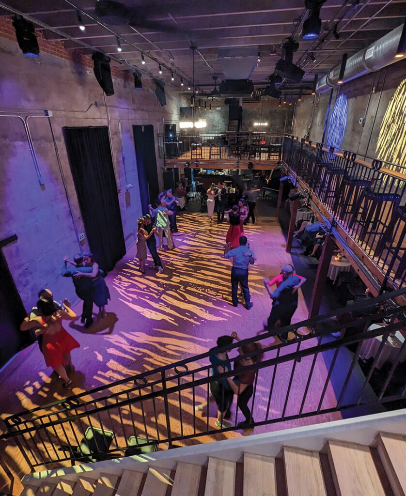 The Long Room, a new events venue in Charlotte.