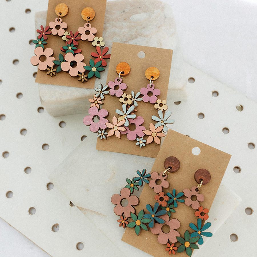Midwest to South's handmade earrings