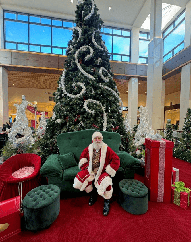 Visits with Santa at SouthPark Mall