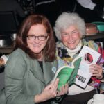 Daughter and mother having fun.