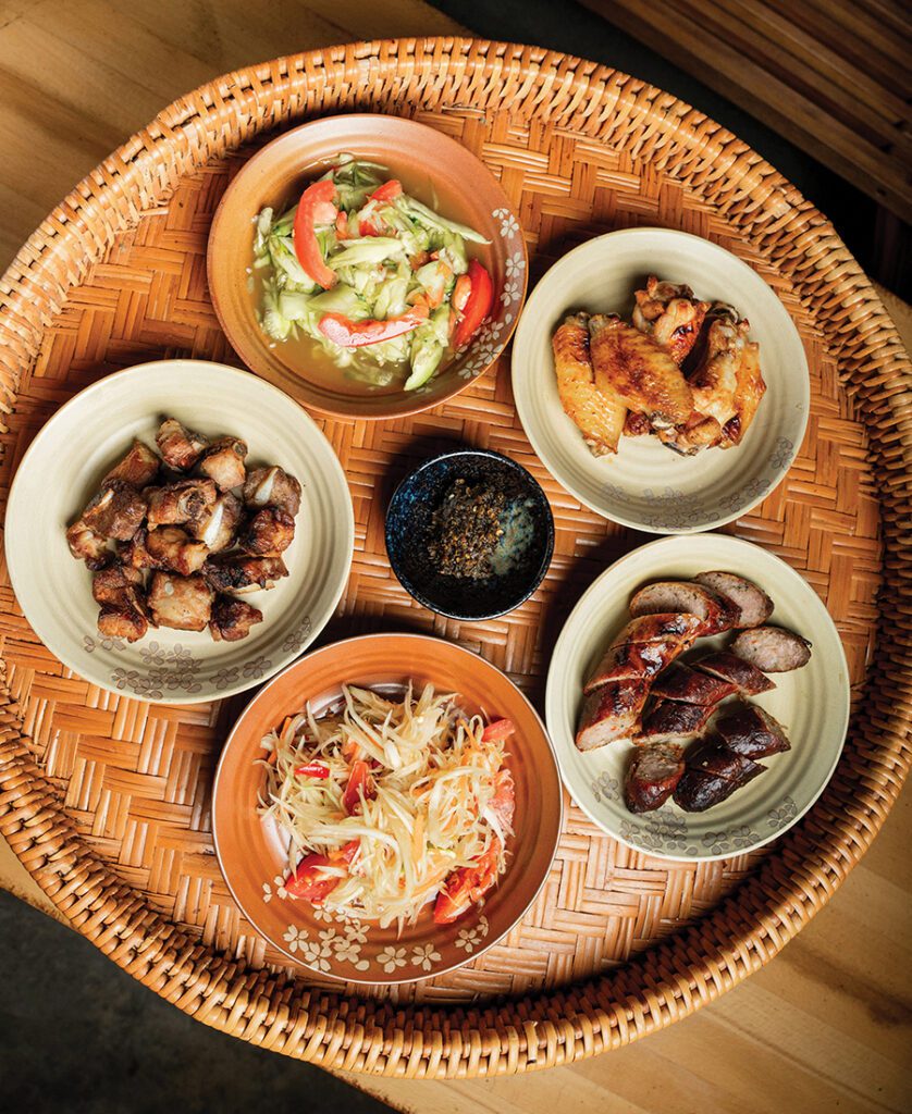 Menu items from Monarch Market in Charlotte.