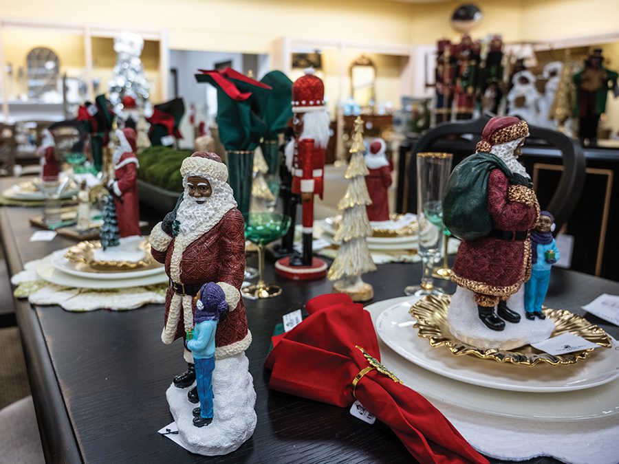 Santa Claus decor at Southern Lion