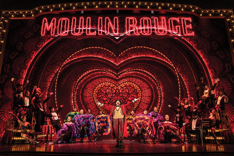 North American Tour of Moulin Rouge! The Musical. Photograph by Matthew Murphy
