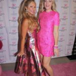 Sara Delaney and Mary Vincent Hager strike a Barbie pose.