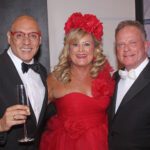 Luis Machicao, Midge Barron and Jerry Barron.