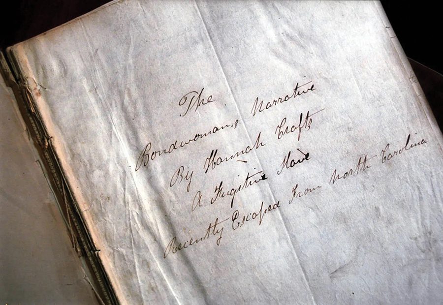 Hannah Crafts cover page