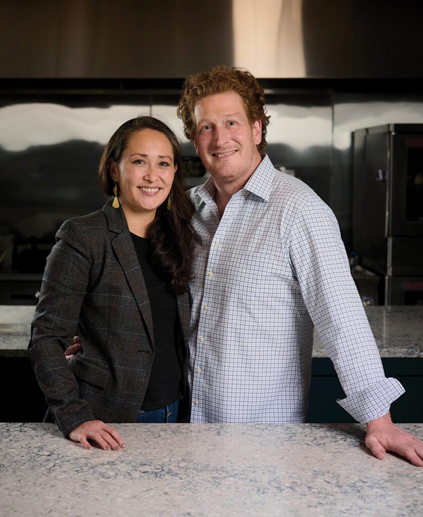 Cat Carter and Eric Ferguson