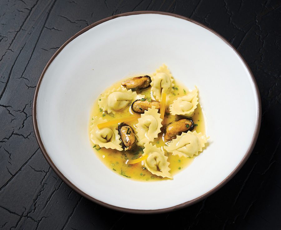 L’Ostrica pasta dish