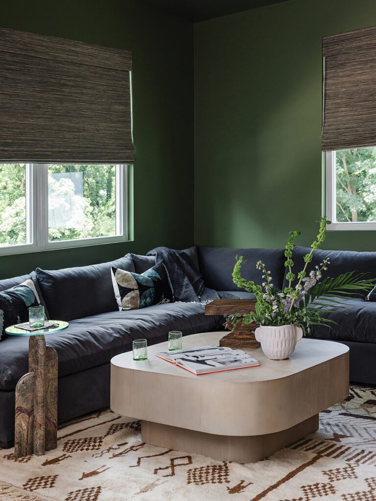 House of Nomad designed Oakhurst home: media room