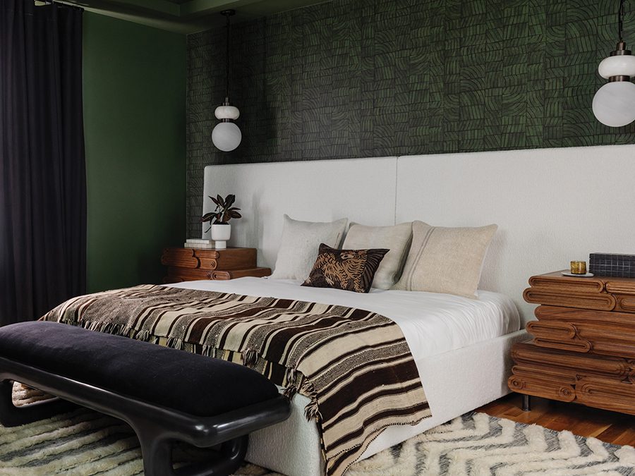 House of Nomad designed Oakhurst home: primary bedroom