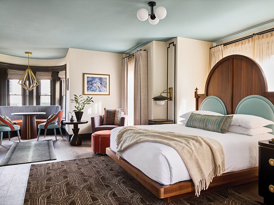 Zelda Dearest hotel guest suite in Asheville North Carolina