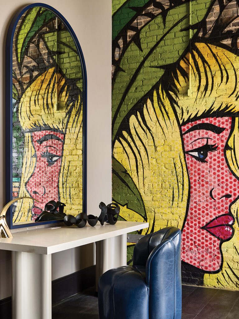 The Radical hotel desk in Asheville North Carolina