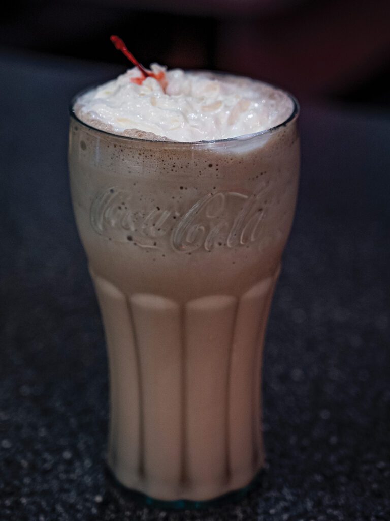 Park Road Soda Shoppe milkshake