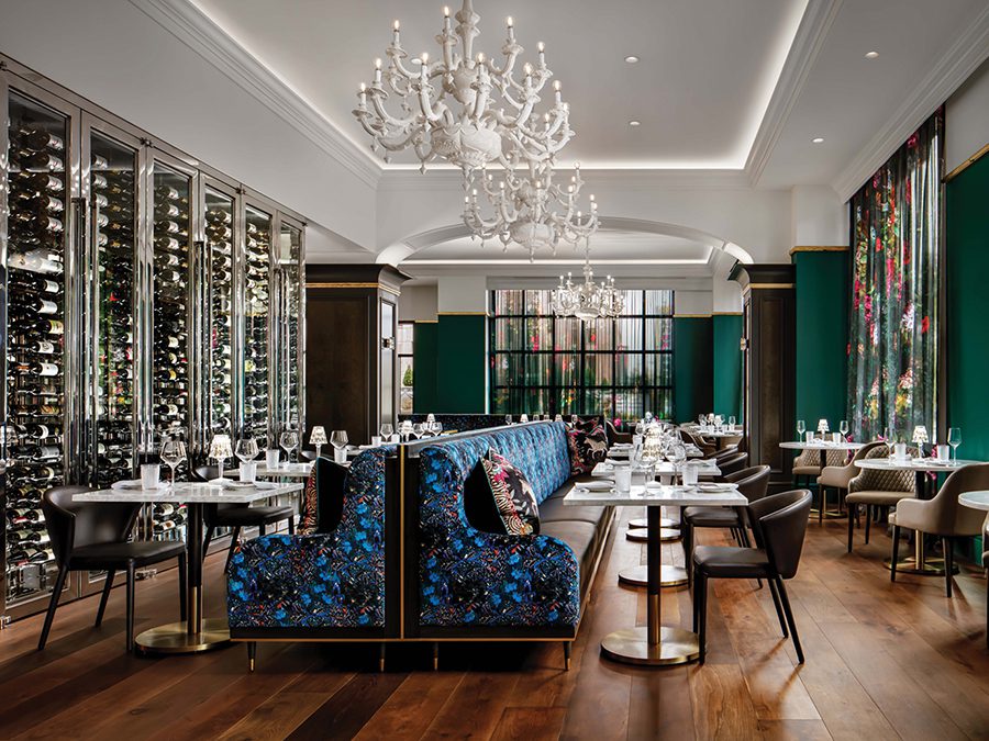 The Grand Bohemian hotel dining room