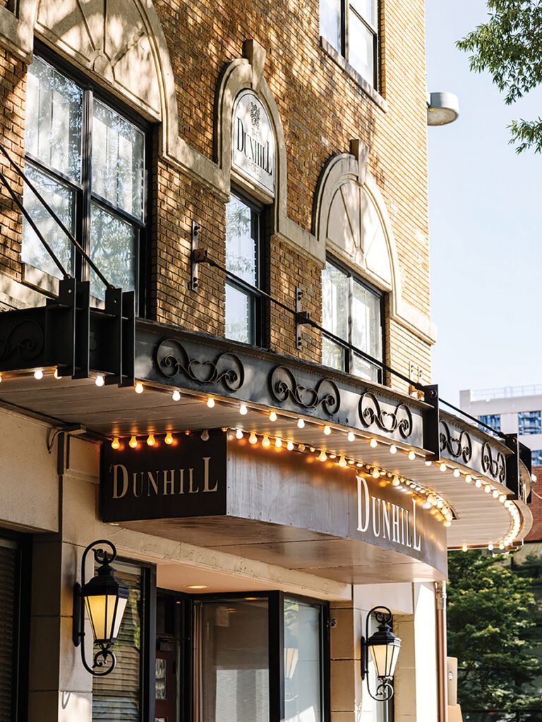 Dunhill hotel entrance