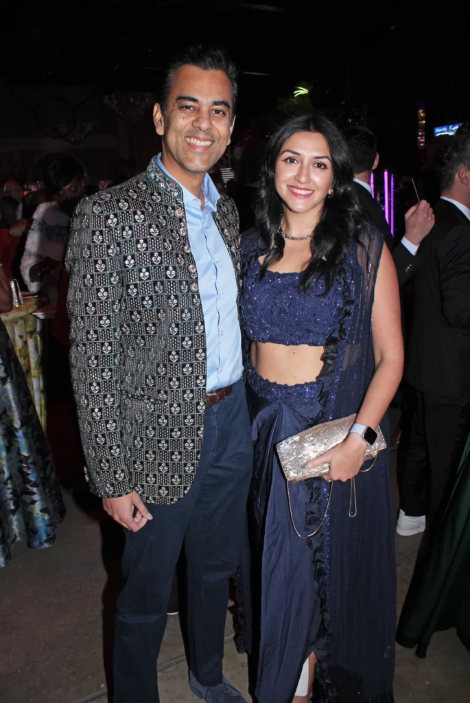 AJ Ratani and Natasha Sandhir