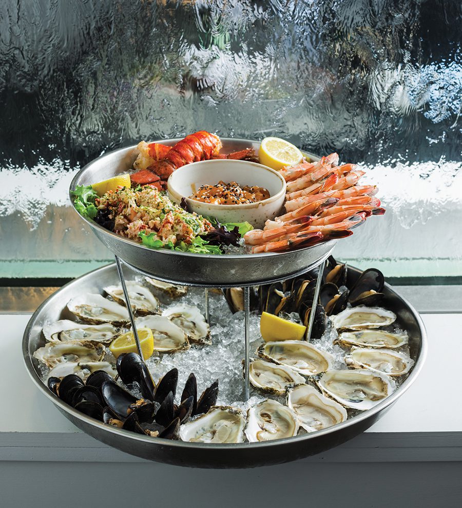 Fin & Fino seafood platter