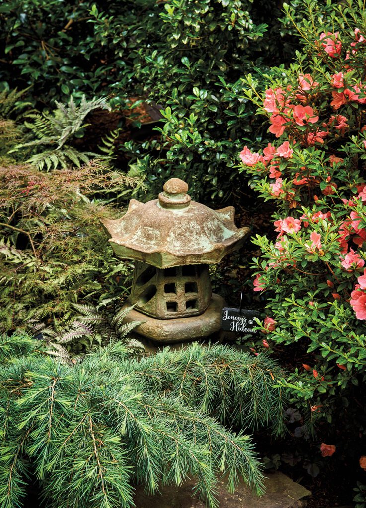 Blair garden Jonesy's hideout sign