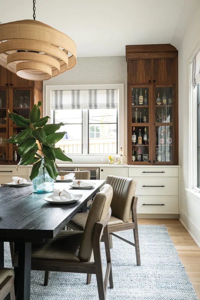 Charlotte architect Alison Hall’s LoSo home, dining room